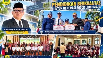 Perkuat Integritas dan Perluas Akses Pendidikan, Disdik Kabupaten Bogor Hadirkan Sejumlah Program Strategis Perkuat Integritas dan Perluas Akses Pendidikan, Disdik Kabupaten Bogor Hadirkan Sejumlah Program Strategis