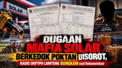 Dugaan Mafia Solar Berkedok Poktan Disorot, Kadis DKPTPH Lamteng Bungkam soal Rekomendasi