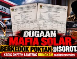 Dugaan Mafia Solar Berkedok Poktan Disorot, Kadis DKPTPH Lamteng Bungkam soal Rekomendasi